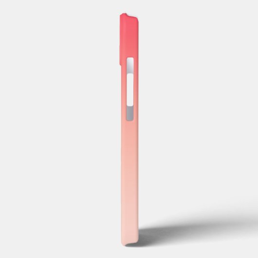 Roze en perzik gradiënt achtergrond Case-Mate iPhone case (Achterkant / Links)