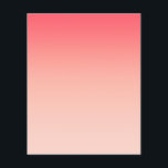 Roze en perzik gradiënt achtergrond flyer<br><div class="desc">Een gradiënt van roze en perzikkleuren.</div>
