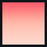 Roze en perzik gradiënt achtergrond poster<br><div class="desc">Een gradiënt van roze en perzikkleuren.</div>