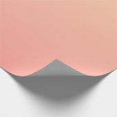 Roze en perzik gradiënt cadeaupapier (Hoek)