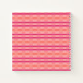 Roze en perzik notitieboek (Achterkant)