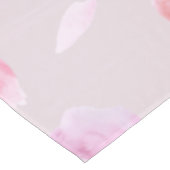 Roze en Perzik Roos Petals Tafelkleed (Gekanteld)