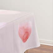 Roze en Perzik Roos Petals Tafelkleed (Voorbeeld)