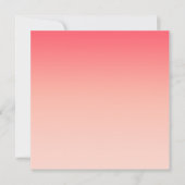 Roze en perzik verloop achtergrond (Voorkant)