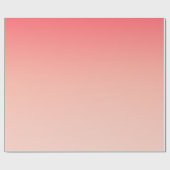 Roze en perzik verloop achtergrond cadeaupapier (Vlak)