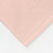 Roze en perzik verloop achtergrond fleece deken (Hoek)
