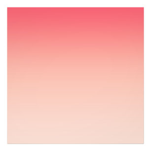 Roze en perzik verloop achtergrond foto afdruk