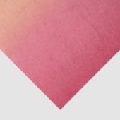 Roze en perzikkoraal Abstract Ombre Modern Elegant Tissuepapier (Detail)