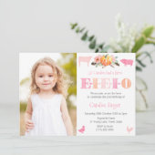 roze en pompoenen Boerderij meisje verjaardagsfee Kaart (Staand voorkant)