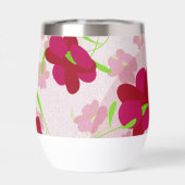 Roze en rode bloemen - Bloemen (Achterkant)