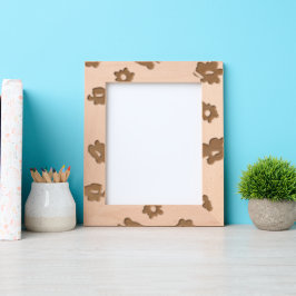 Roze en rode bloemen - Bloemen Gegraveerde Lijstjes