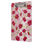 Roze en rode bloemen - Bloemen Klembord (Links)