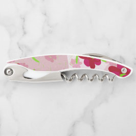 Roze en rode bloemen - Bloemen Kurkentrekker