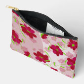 Roze en Rode Bloemen - Bloemmotief Etui (Open)