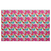 Roze en rode bloemen stof (Fat Quarter)