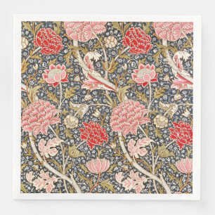  roze en rode bloemen van William Morris Servet