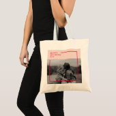 Roze en Rode Foto Moederdag Cadeau Tote Bag (Voorkant (product))