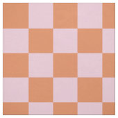Roze en Rode Geruite Patroon Stof (Swatch)