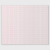 Roze en Rode Hartjes Valentijnsdag Cadeaus Cadeaupapier (Vlak)