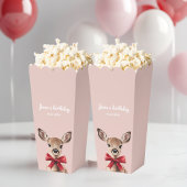 Roze en rode herten Popcorn | Verjaardagsfeest in  Bedankdoosjes