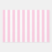 Roze en Rode Holly Jolly Kerstmis Inpakpapier Vel (Voorkant 3)