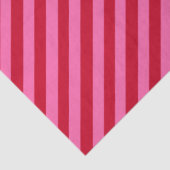 Roze en rode Kerst-pepermuntstrepen Tissuepapier (Detail)