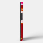 Roze en rode kerstballen Case-Mate iPhone case (Achterkant / Rechts)