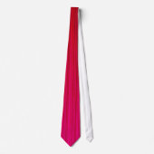 Roze en rode Multi Stripes Stropdas (Voorkant)