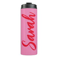 Roze en Rode Op Maat Gemaakte Letters