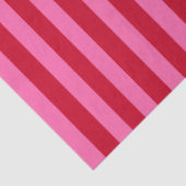 Roze en rode pepermunt strepen tissuepapier (Detail)