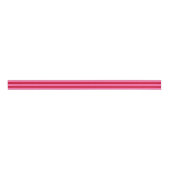 Roze en rode pepermuntstrepen grosgrain lint (Voorkant)
