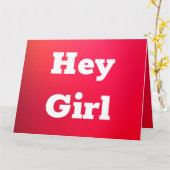 Roze en rode regenboogstijl kaart (Gele Bloem)