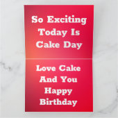 Roze en rode regenboogstijl kaart (Binnen)