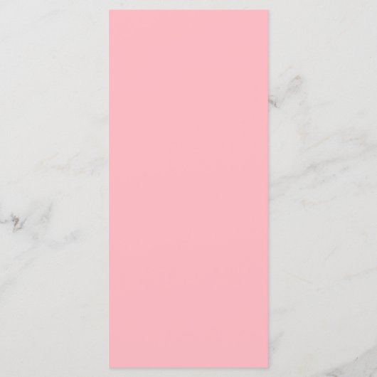 Roze en Rode Retro Groovy Bruiloft Menu (Achterkant)