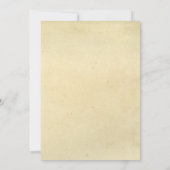  roze en rode roodroodroodbruine uitnodiging (Achterkant)