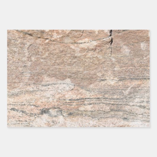 Roze en rode rots inpakpapier vel (Voorkant 3)