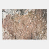 Roze en rode rots inpakpapier vel (Voorkant 2)