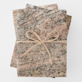 Roze en rode rots inpakpapier vel (In situ)