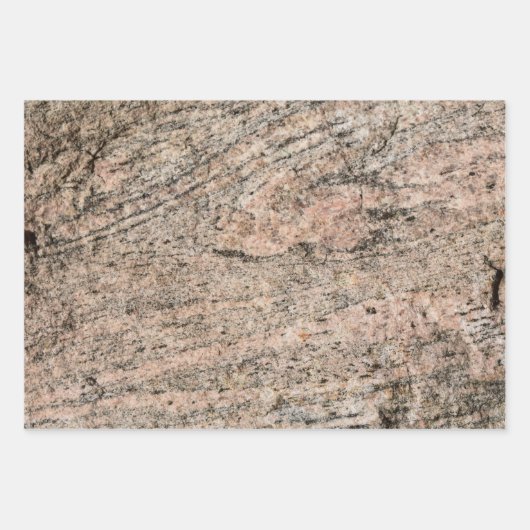 Roze en rode rots inpakpapier vel (Voorkant)