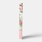 Roze en Rode  Rozen Gepersonaliseerd Case-Mate iPhone Case (Achterkant / Rechts)