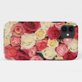Roze en rode rozen iPhone draagtas Case-Mate iPhone Case (Achterkant (horizontaal))
