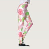 Roze en rode rozen leggings (Rechts)