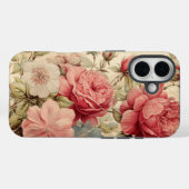  roze en rode rozen Waterverf Illustratie Case-Mate iPhone Case (Achterkant (horizontaal))