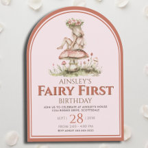 Roze en Rode Sprookje Eerste Boog 1e Verjaardagsfe