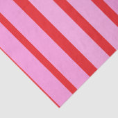 Roze en rode strepen  tissuepapier (Detail)