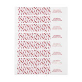 Roze en rode tablet XOXO Valentijnsdag Etiket (Vel)