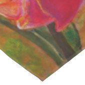 Roze en Rode Tulp-opstelling Tafelkleed (Gekanteld)