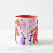 Roze en rode Valentijnsdag Kagura Yato Mok (Midden)