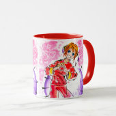 Roze en rode Valentijnsdag Kagura Yato Mok (Voorkant rechts)