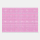 Roze en rode zeef met zeef. Verpakkingspapier. Inpakpapier Vel (Voorkant 2)